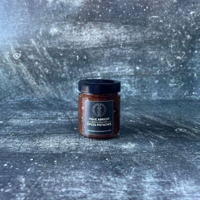 Fig Apricot Jam with spices & pistachios - 250g