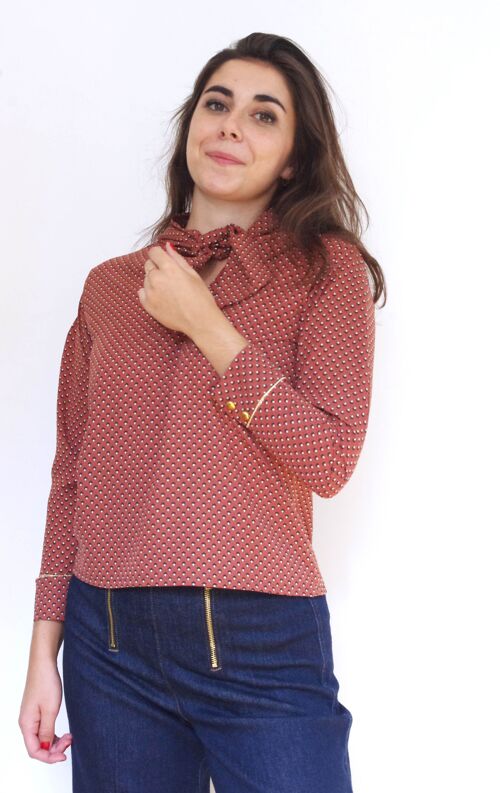 Blouse Elliot brique