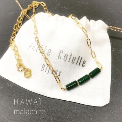 HAWAI MALACHITE Halskette