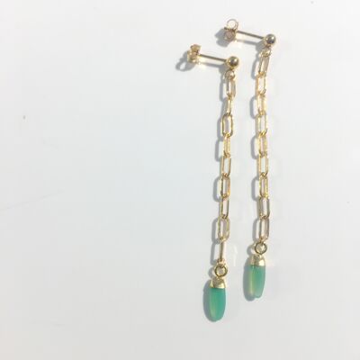 Pendientes NIAGARA Calcedoine