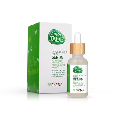 Green jade concentrated facial serum natural