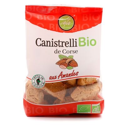 Organic Canistrelli with Almonds 200g