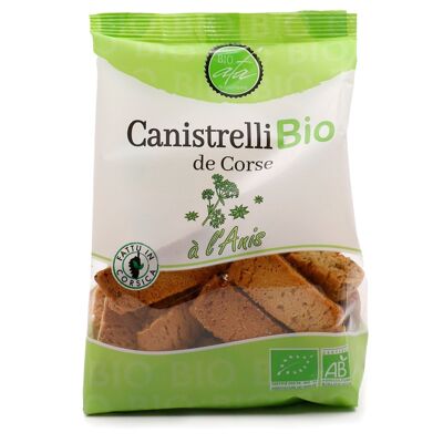 Organic Canistrelli with Anise 200g