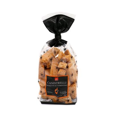 Canistrelli piccolo corso con Nocciole e Clementine 250g