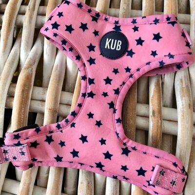 KUB Stars Harness – Pink Stars