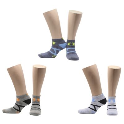 Crazy Touch nahtlose Socken aus gekämmter Baumwolle (3 Paar) - 43/46