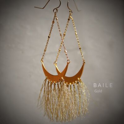 BAILLE Gold earrings