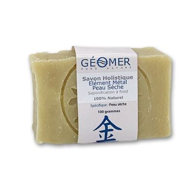 Natural Soap for Dry Skin Capacity - 3 Metal Soaps for dry skin - 300 gr
