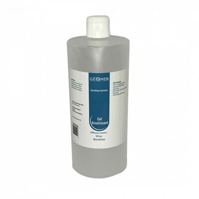 Hydroalkoholisches Gel: EN14476 Kapazität - 500-ml-Flasche