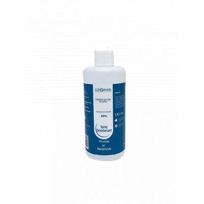 Liquido disinfettante: EN14476 Capacità - Flacone da 500 ml