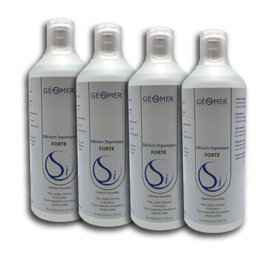 Silicio Orgánico de Alta Capacidad - Lote: 4 x 1000 ml