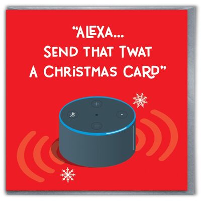 Funny Birthday Card - Alexa