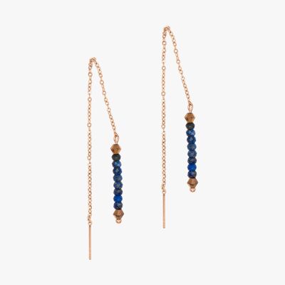 Lumia dangling earrings in Lapis lazuli stones
