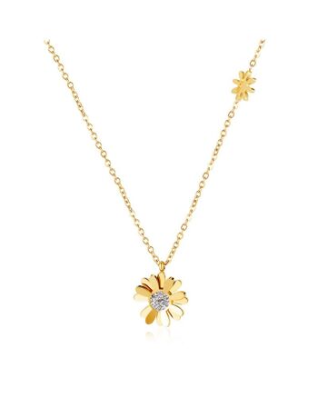 Collier femme Lee Cooper - pendentif fleur