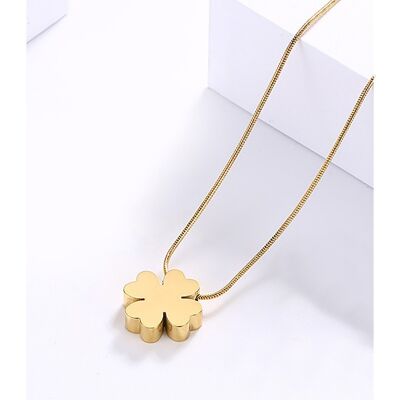 Lee Cooper women's necklace - chain and flower pendant