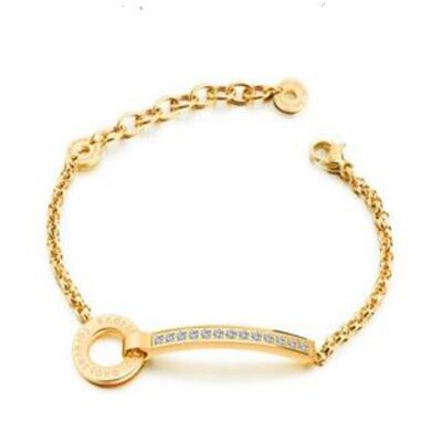 Lee Cooper women's bracelet - Forever Love rhinestone bar