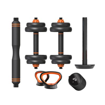 Connected weights 10Kg Xiaomi Fed, App, dumbbells + barbell + weights + sensor
