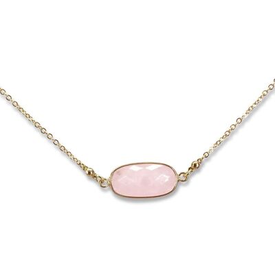 RENARDO collier rose quartz