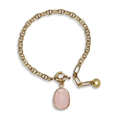 BALIS bracelet rose quartz