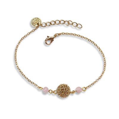 LIM bracelet rose quartz