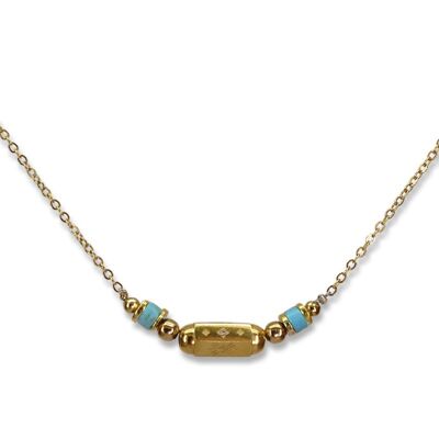 EXA collier turquoise