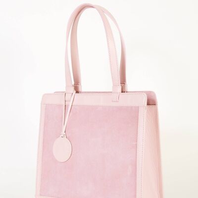 Pink carre handbag