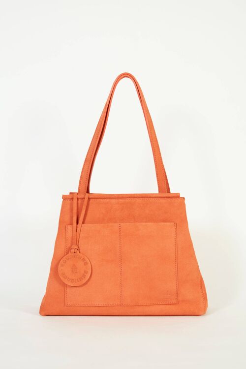 Tangerine toujours handbag