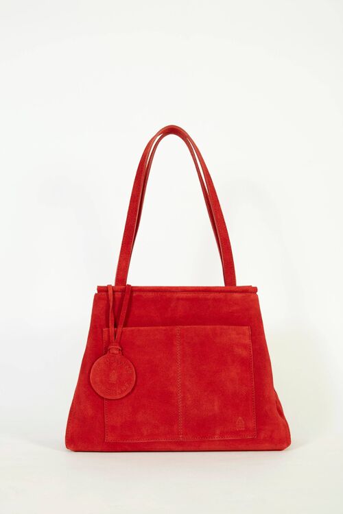 Red toujours handbag