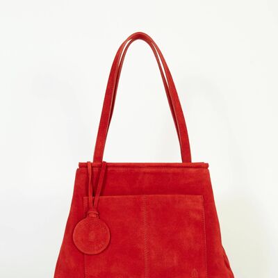 Red toujours handbag