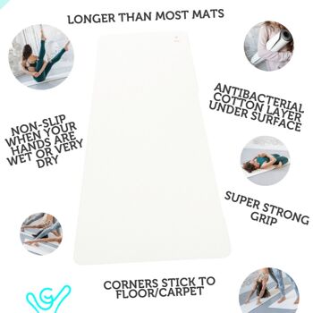 DIYogi Yoga Mats: The best grip yoga mats with antibacterial core