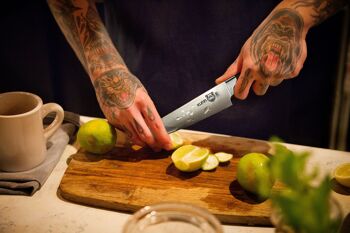 Couteau de chef KUMA - Édition Pro Bolster (lame de 8 pouces) 4
