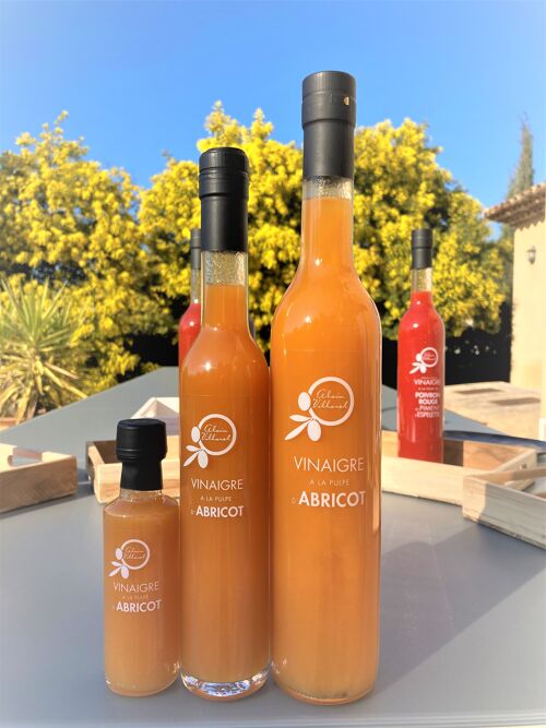 Vinaigre à la pulpe d'abricot