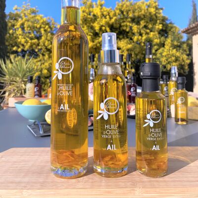 aceite de oliva con sabor a ajo