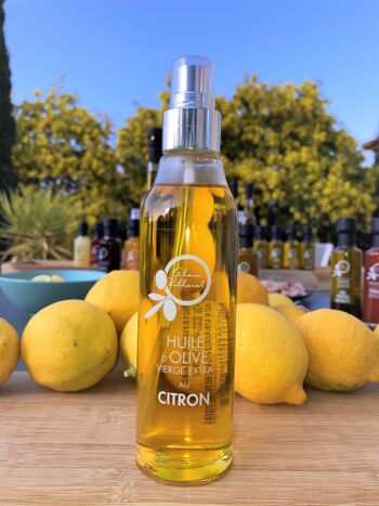 Huile d'olive aromatisé au citron 2