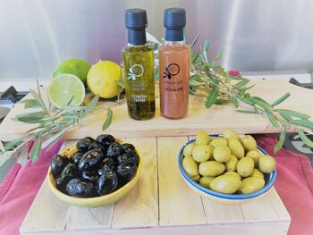 Huile d'olive citron & thym 2