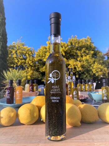 Huile d'olive citron & thym 6
