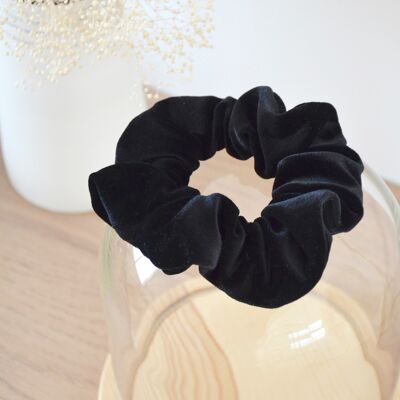 Black Velvet Scrunchie