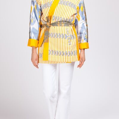 Veste Kimono Jaune Royale