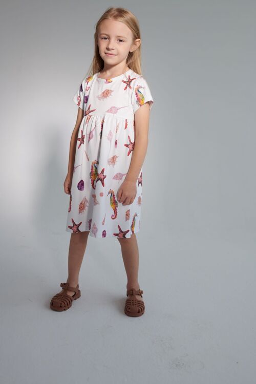 Kids Dress - Sea treasures