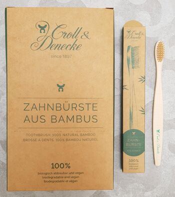 Brosse à dents, en bambou 10