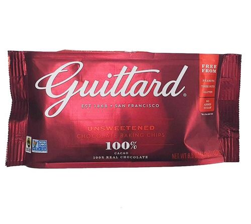 Chocolate Chips Unsweetened von Guittard