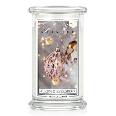 Aurum & Evergreen Large scented candle