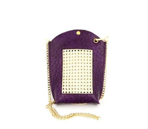 PURPLE SOL MINI BAG - No chain