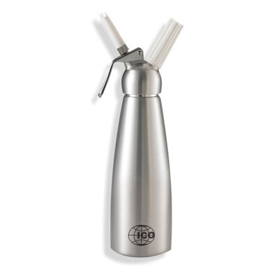 ICO Aluminum Whipped Cream Maker Dispenser (1 L) - without cartridges