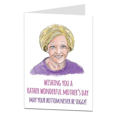 Soggy Bottom Mother's Day Card