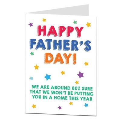 No Home Father's Day Card