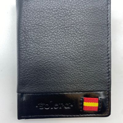 Cartera Negro bandera