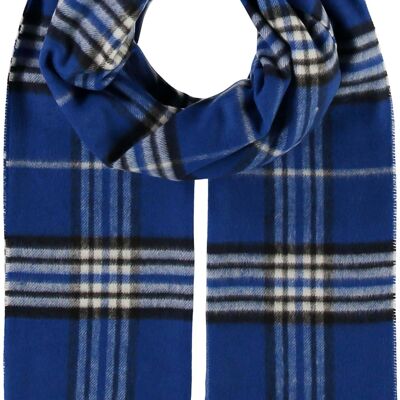 Navy Scottish Scarf