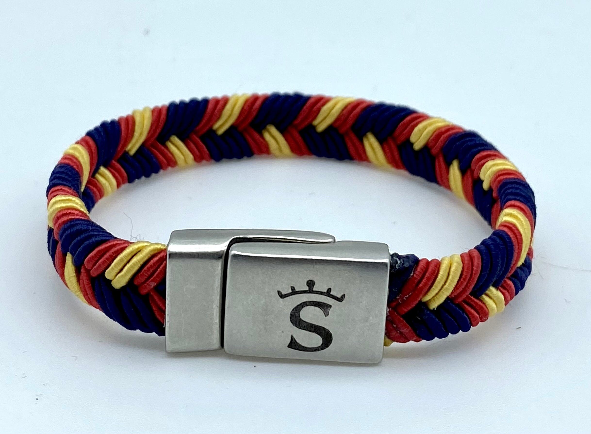 Bracciale in filo intrecciato Spagna.
