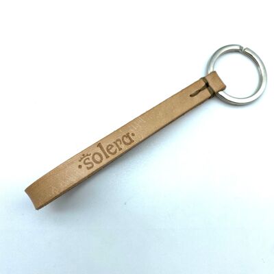 Beige Keychain